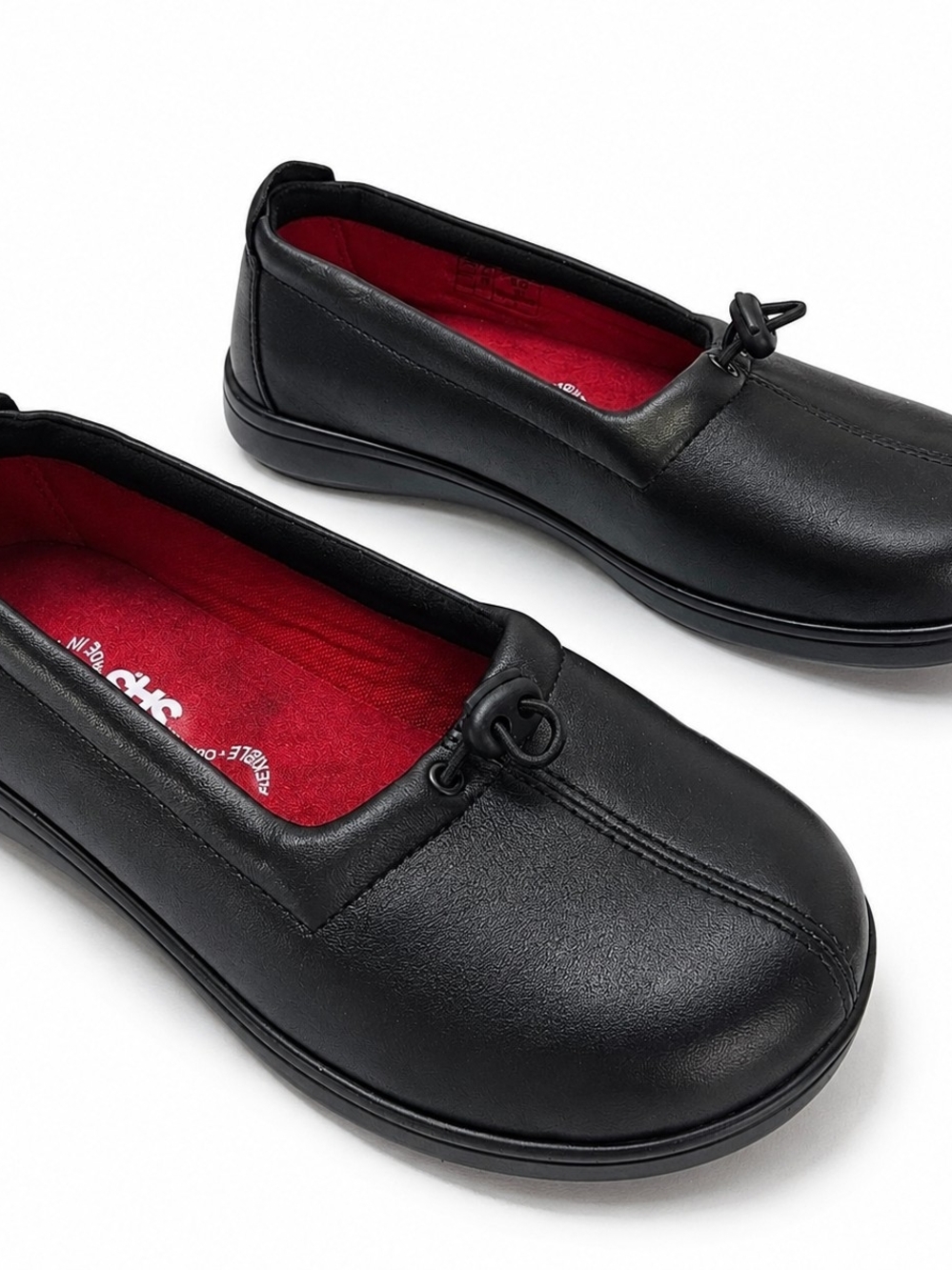 SAS Slip On Shoes Women’s 6.5 Wide Black Comfort Walking Casual USA